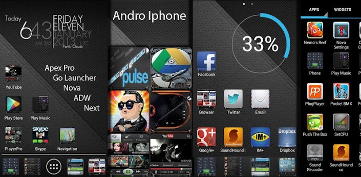 Andro Iphone GO ADW APEX NEXT APK v2.3 free download android full pro mediafire qvga tablet armv6 apps themes games application