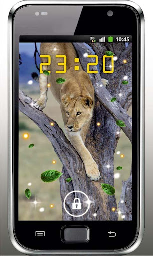 Wild Lioness live wallpaper