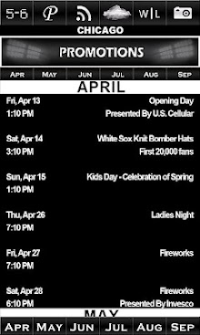 White Sox Pocket Schedule