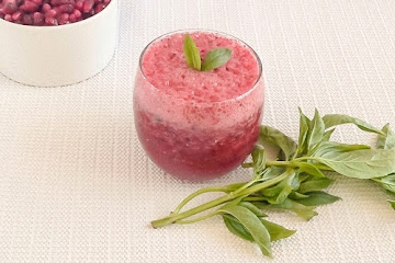Plum Pomegranate Smoothie