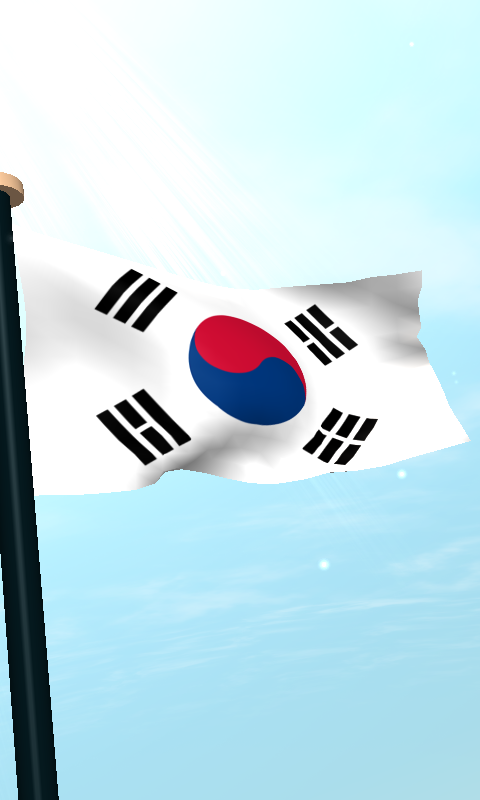 Google South Korea Flag