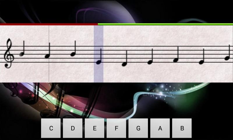 Android application SolfaRead screenshort
