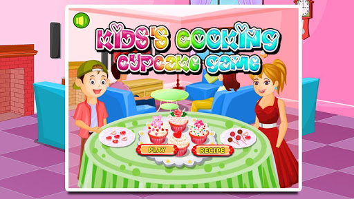 kids cooking cupcake game