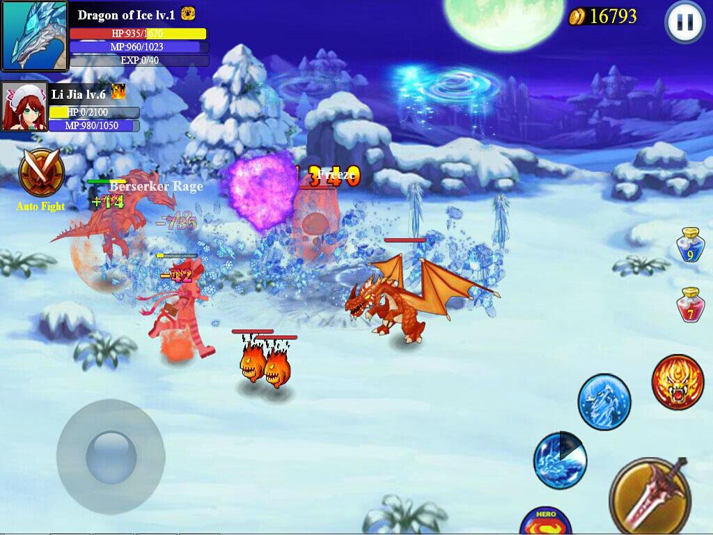 Heroes Of War:Sword Legend - screenshot