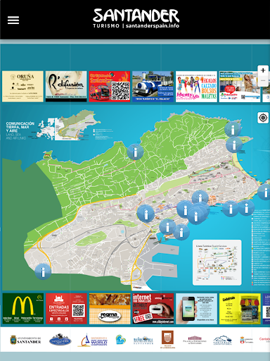 【免費旅遊App】Mapa Turístico de Santander-APP點子