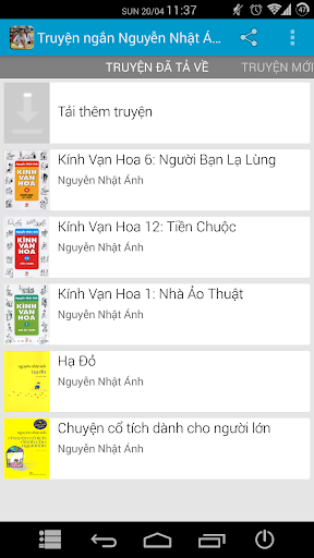 【免費書籍App】Truyen ngan Nguyen Nhat Anh-APP點子