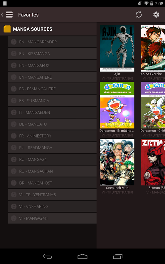 Manga Reader - screenshot