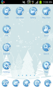 download Sticker Go launcher theme free