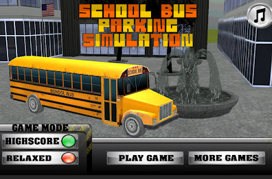 School Bus Parking Simulator by MobilePlus poster 1