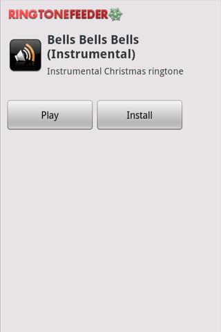 Greatest Christmas Ringtones Screen 3