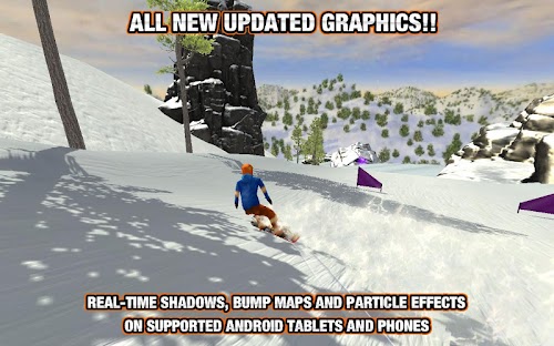 Android application Crazy Snowboard Pro screenshort