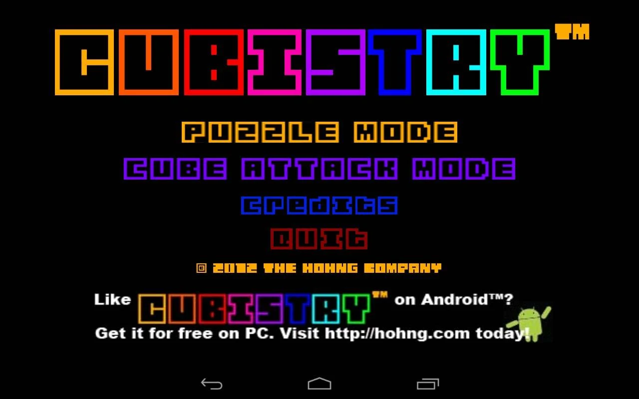 Cubistry - screenshot