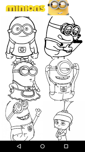 【免費娛樂App】coloring minions books-APP點子