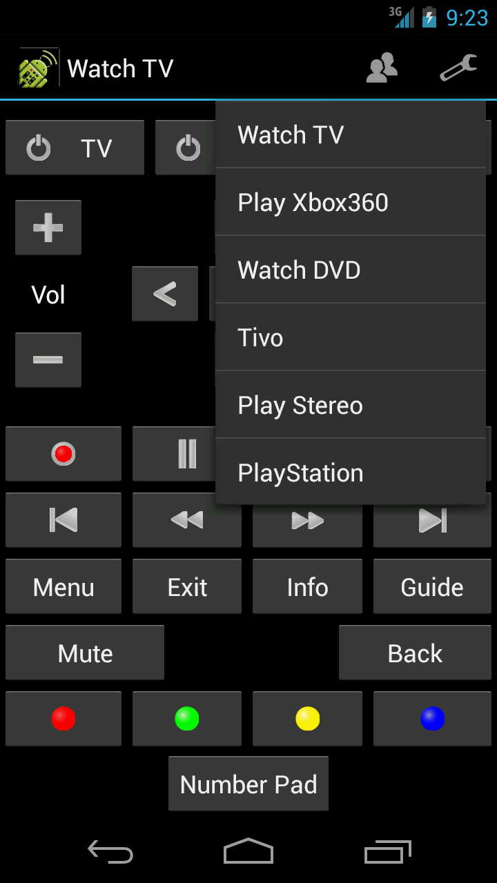 GCRemote Pro Screen 3