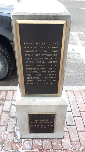 Susan Eccles O'Kane Memorial