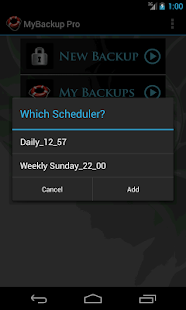 My Backup Pro - screenshot thumbnail