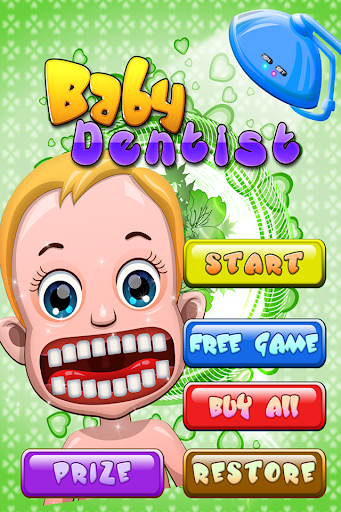 嬰兒牙醫化妝遊戲