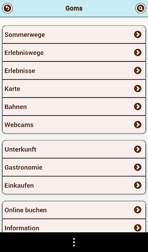 Goms alpmove Reiseführer