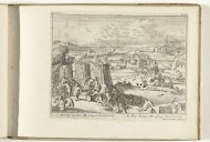 Koning Jacobus II belegert Londonderry, 1689