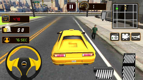 Super Taxi Parking Driver 3D poster 18