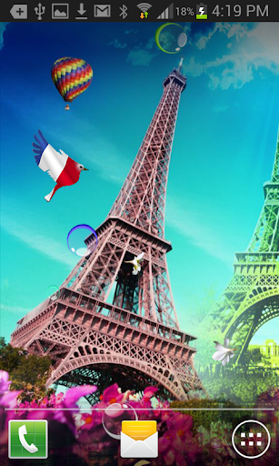 Eiffel Tower HQ Live Wallpaper