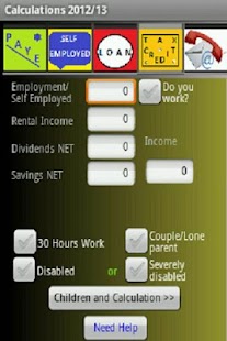 PAYE Self Employed Tax Credits Screenshots 4