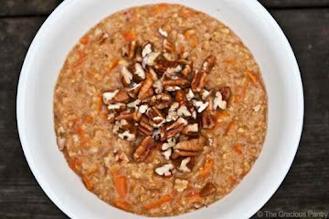 Carrot Cake Oatmeal Recipe