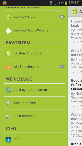 News zu Android