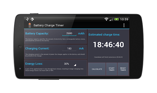 Battery Charge Timer Lite Screenshots 7