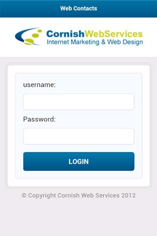 Cornish Web Contacts