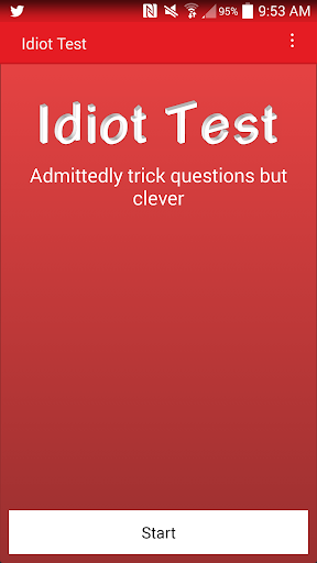 The Idiot Test