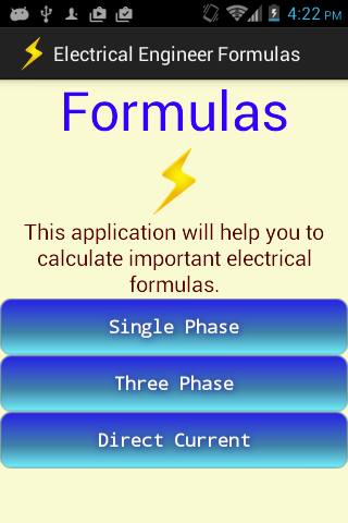 Electrical Engineer Formulas