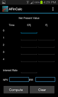 Financial Calculator Screenshots 2