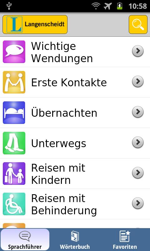 Englisch talk&amp;travel Screen 2