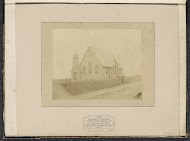 Exterieur van een school, gebouwd ter herinnering aan William Grant Esq.