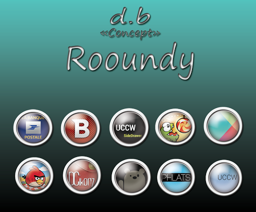 Rooundy icons packs