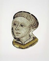 Ruit met het hoofd van Johannes de Doper