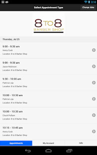 8to8 Barber Shop Screenshots 0