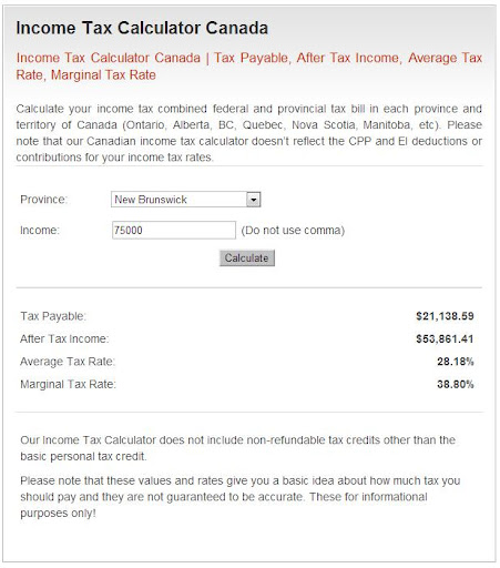 【免費工具App】Canada Income Tax Calculator-APP點子