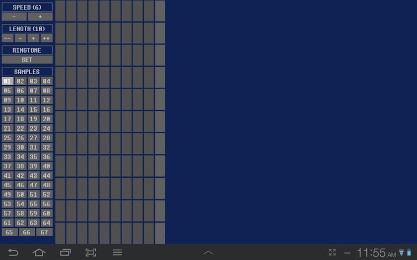 Retro Grid Screen 3