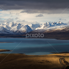 Godly Peaks Road by Zac Robinson - Landscapes Mountains & Hills