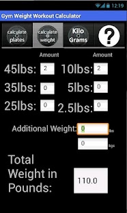 Lastest Barbell Weights Calculator APK