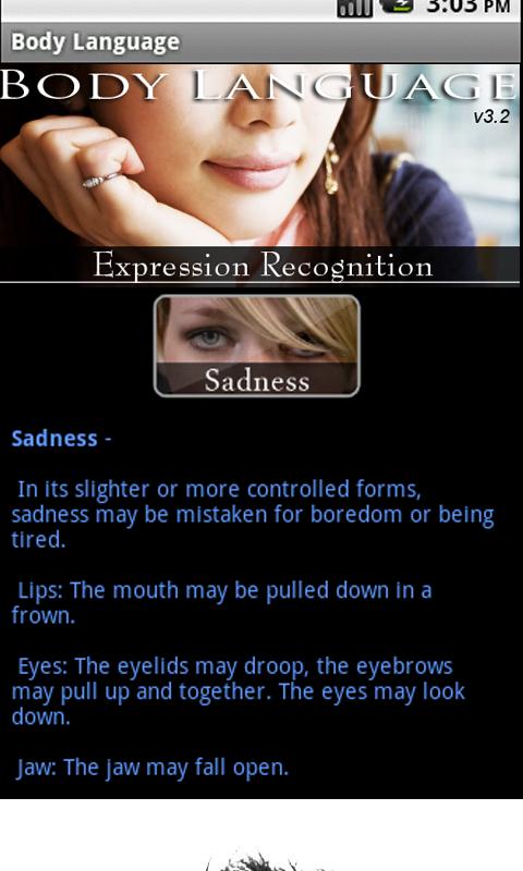   Body Language - Expressions – Capture d'écran 