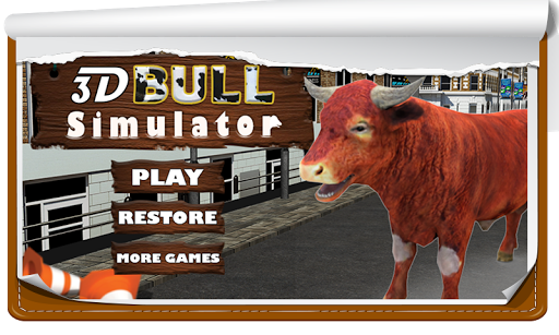 愤怒的公牛3D模拟器