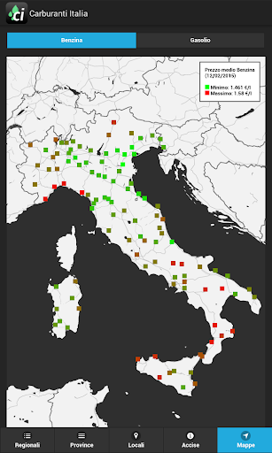 【免費交通運輸App】Carburanti Italia-APP點子