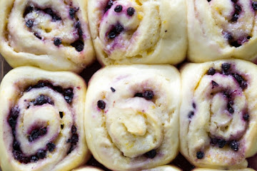 Lemon Blueberry Sweet Rolls Recipe