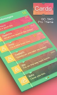 Download GO SMS PRO CARDS  THEME EX APK for Android