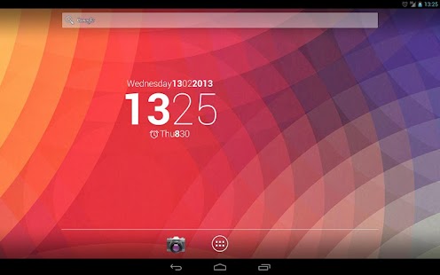 Free JB+ Digital Clock Widget APK for Android