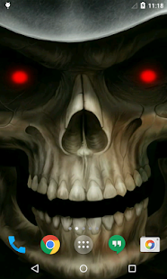 How to install Skull 3D Live Wallpaper 3.0 mod apk for pc