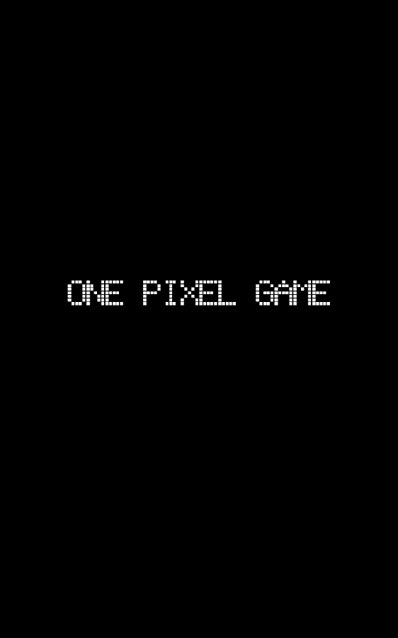   One Pixel Game- screenshot  
